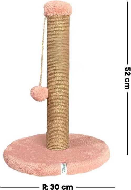 Immagine prodotto Paws & Whiskers Coris Cat Scratching Board (52 cm, Pink)