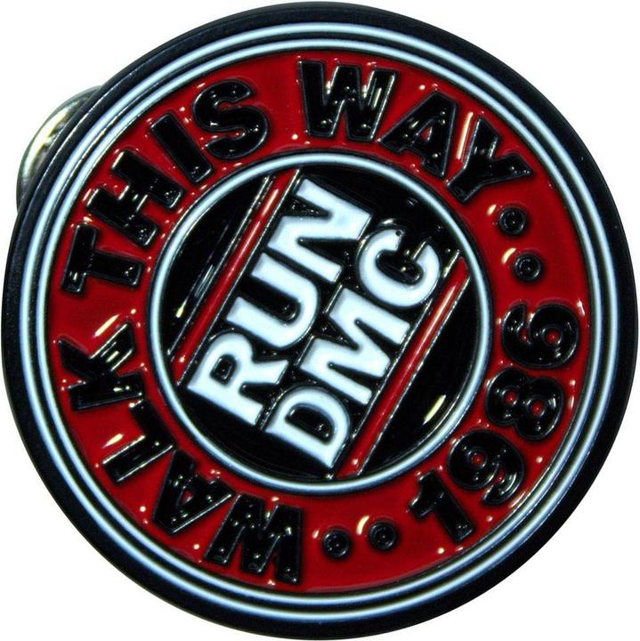 Actual product image Run DMC Walk This Way Badge