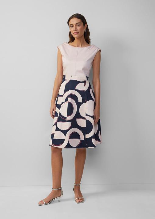 Actual product image S.Oliver Kleid Ausgestelltes Etuikleid aus Baumwollmix (40)