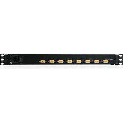 Thumbnail - Iogear 8-Port 19" LCD KVM, KVM Switch, Schwarz