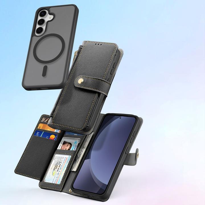 Produktbild Dux Ducis Lawa Series MagSafe Kunstleder Bookcover Hülle (Samsung Galaxy S25)