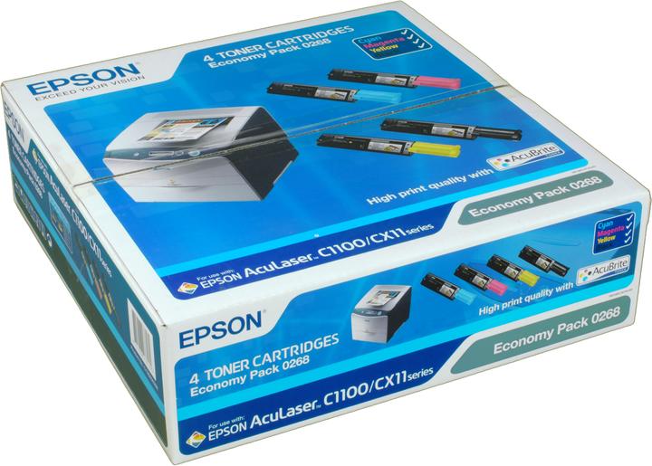 Actual product image Epson C13s050268 (C, FC, M, Y)