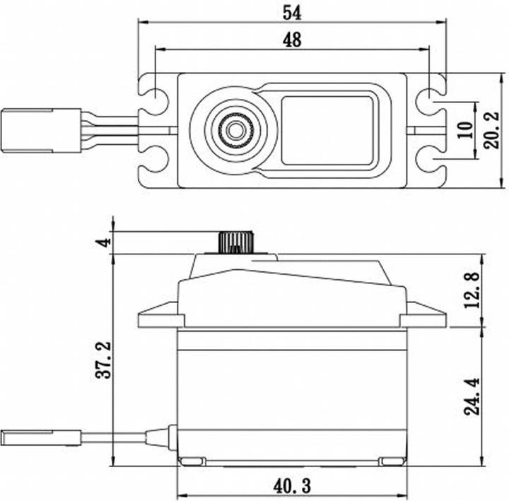Produktbild Savöx Servo SA-1256TG+