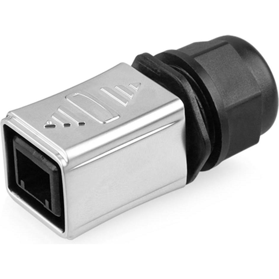 Good Connections Industrie-Steckverbinder S6, Elektronikkabel + Stecker, Grau