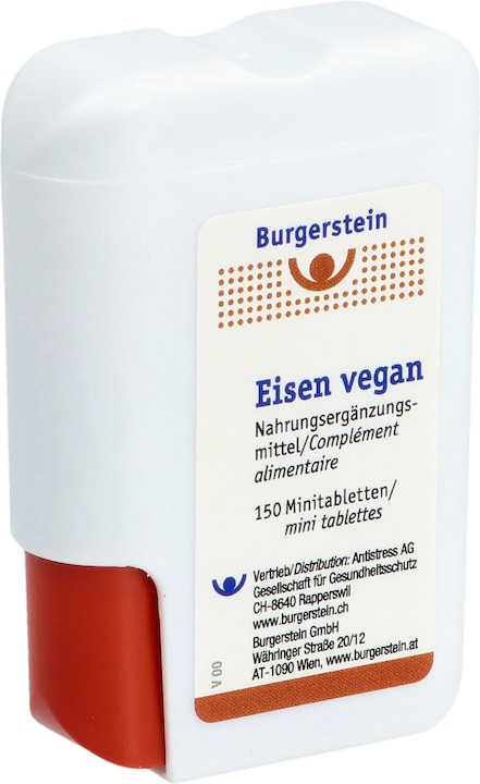 Produktbild Burgerstein Eisen vegan (1 Stück, Tabletten, 115 g)