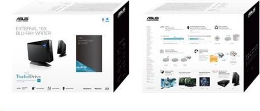 Actual product image ASUS Bw-16d1h-U Pro (Blu-ray drive, Blu-ray burner, CD burner, CD drive, DVD writer, DVD drive)