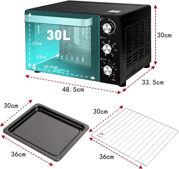 Produktbild Wannyton Backofen 30 L