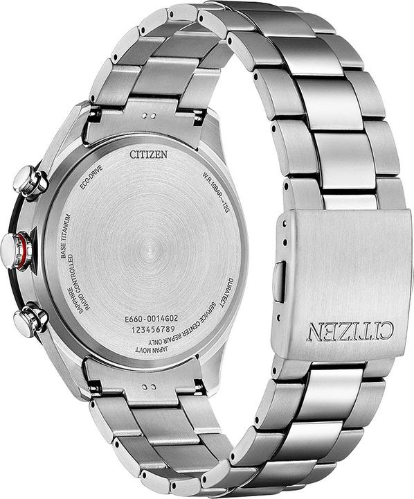 Actual product image Citizen CB5945-85L Eco-Drive Super Titanium 43mm 10ATM (Analogue wristwatch, 43 mm)