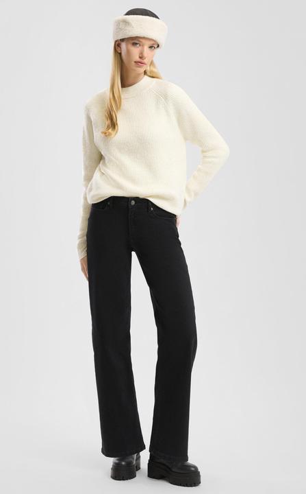 Produktbild s.Oliver Strickpullover Melierter Pullover (XXL)