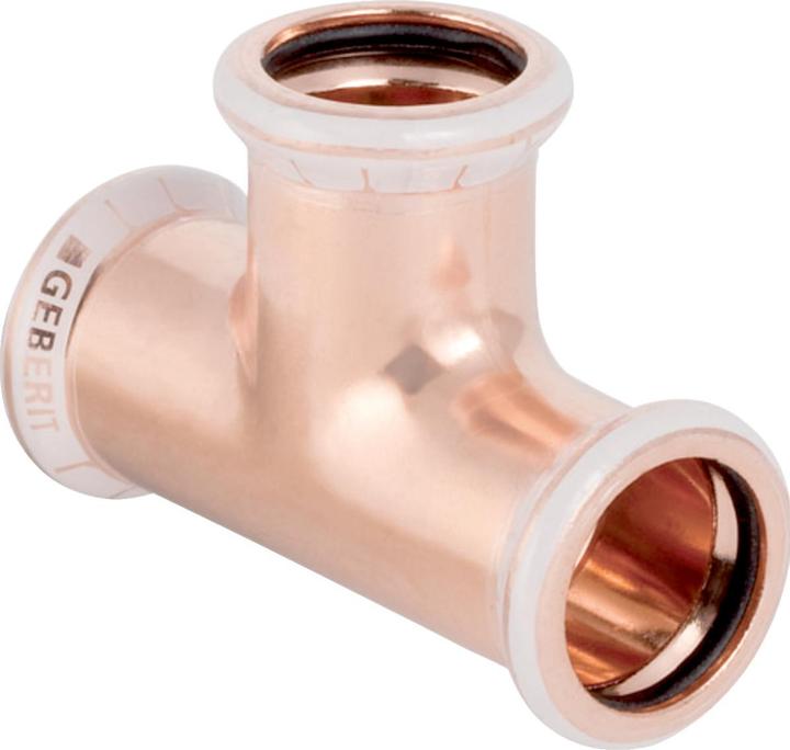 Produktbild Geberit Mapress Kupfer Tee 28mm (61005) (Pressverbindung)
