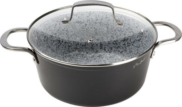 Lamart Granit LT1254 – Aluminum pot 3.9 l (Pot, Aluminium, 24 x 10.70 cm)