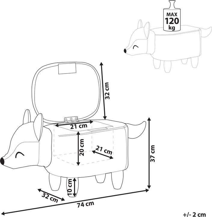 Actual product image Beliani Fox