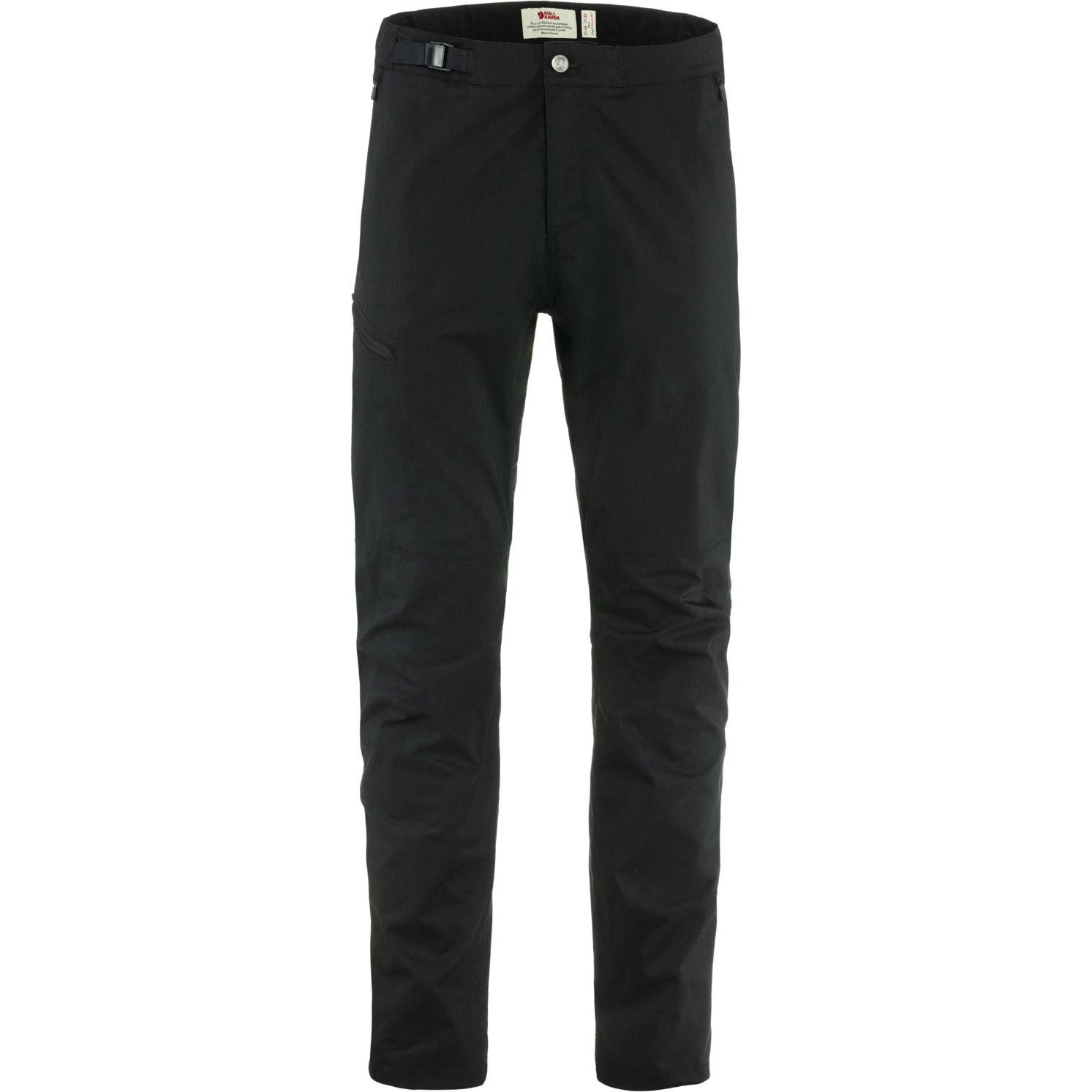 Fjällräven, Herren, Outdoorhose, Abisko Hike Trousers (L), Schwarz, L