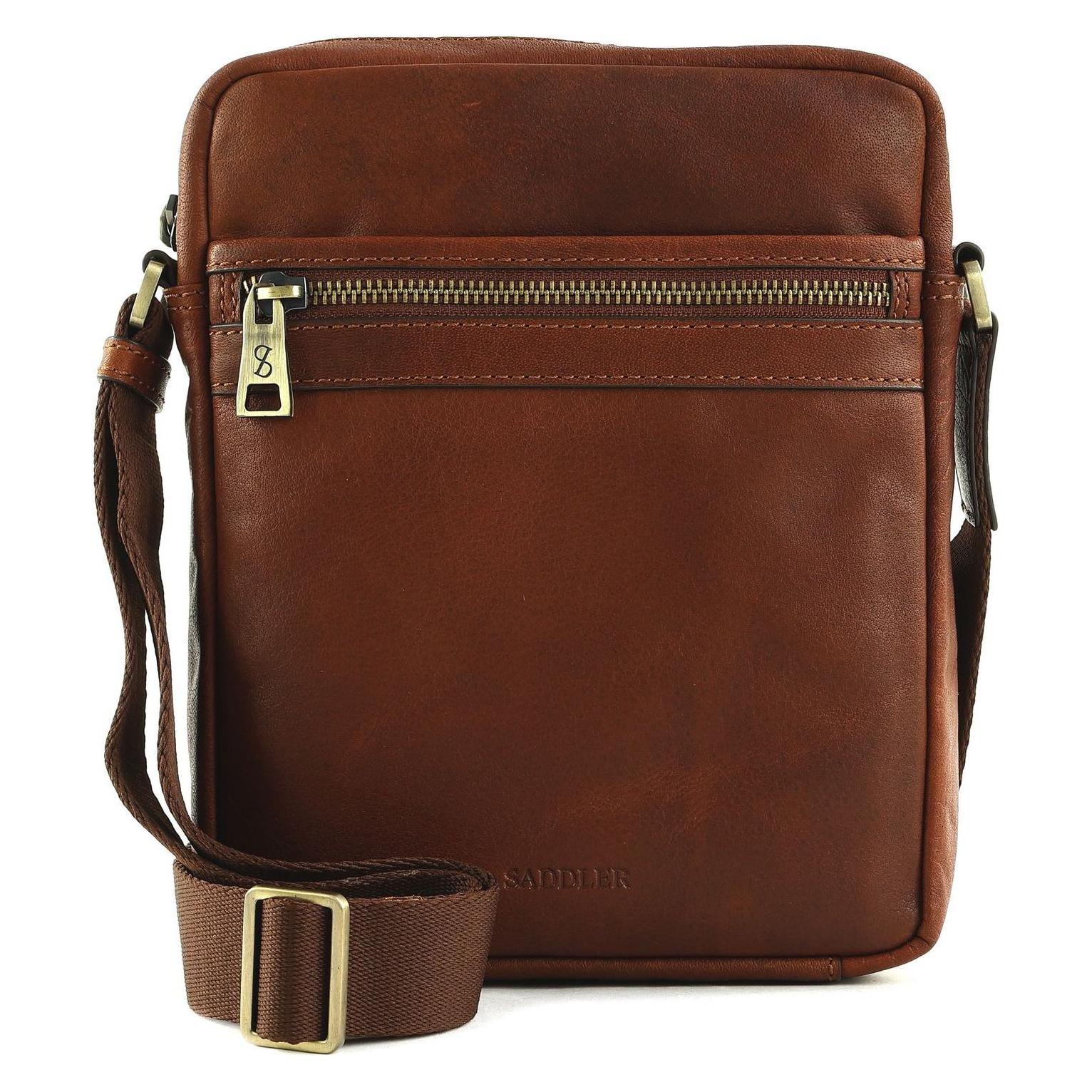 Saddler, Unisex, Handtasche, Valle Messenger Bag, Braun