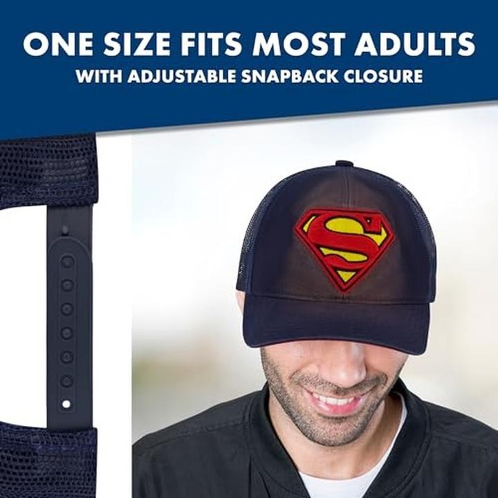 Actual product image Superman Baseball Cap (One size)