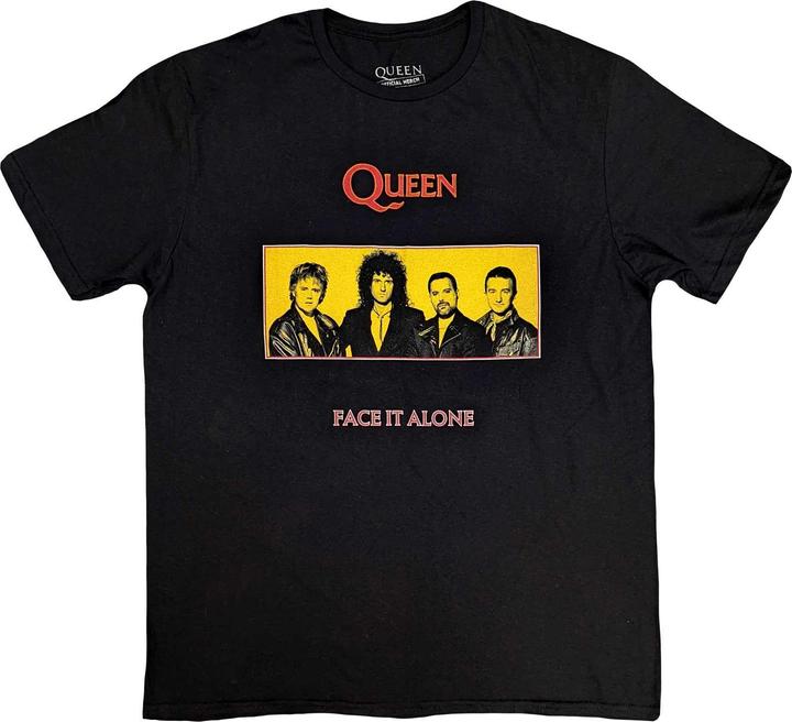 Produktbild Queen Adult Face It Alone Panel TShirt (XL)