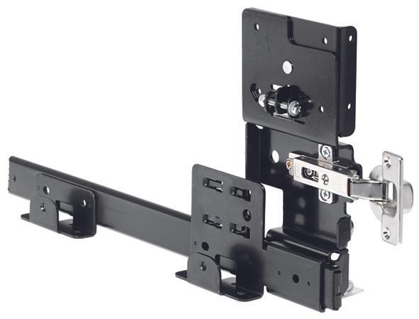 Actual product image Accuride Inslide/Forslide 1321 rotary sliding door fittings