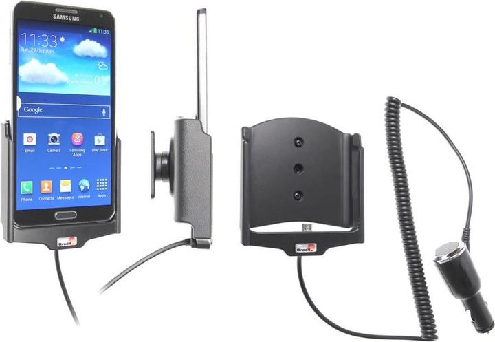 Produktbild Brodit Aktiv Halter mit 12V Zig.-Stecker Samsung