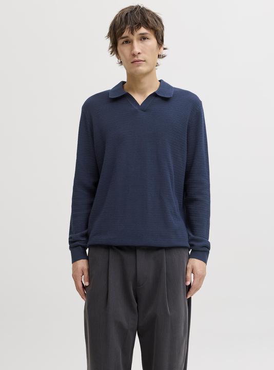 Produktbild Jack & Jones Jprbluriley Knit Split Neck Ls Sn (S)