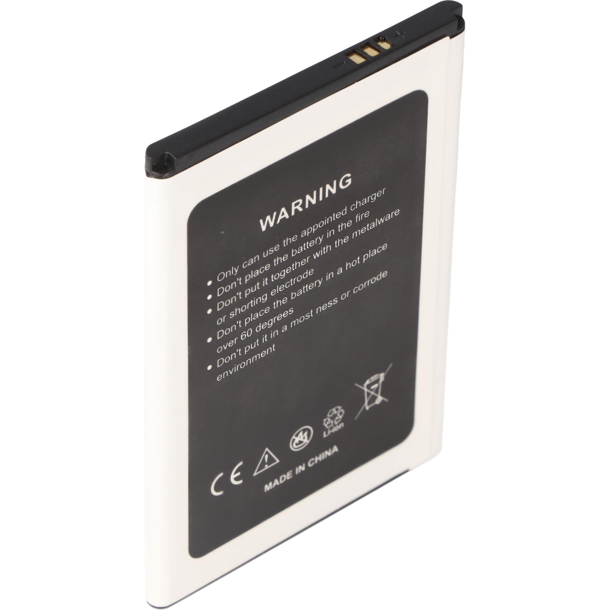 AccuCell Akku Oukitel 1ICP5/56/82 / C8, Smartphone Akku