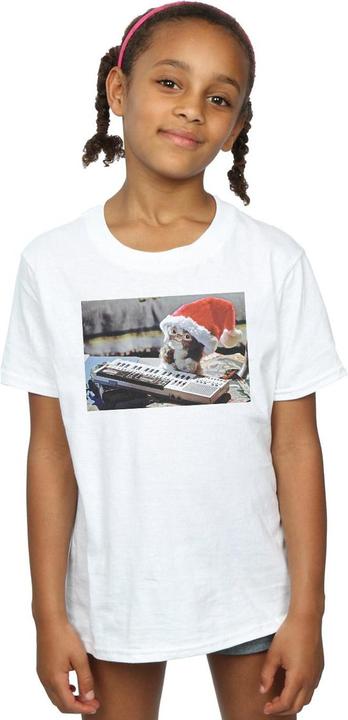 Produktbild Universal Textiles Mogwai Christmas Hat TShirt Mädchen (128)