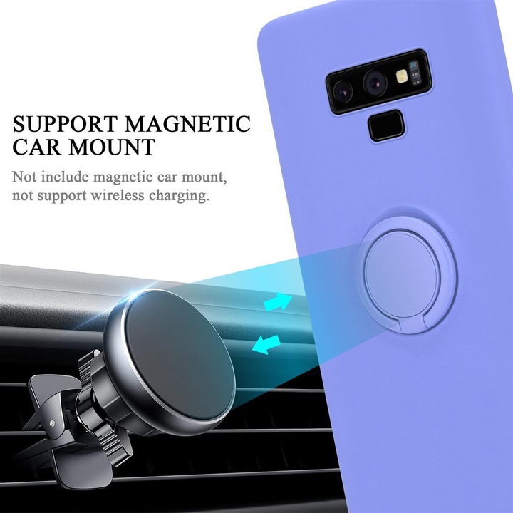 Immagine prodotto Cadorabo Custodia in silicone TPU Liquid Ring Cover (Samsung Galaxy Note 9)