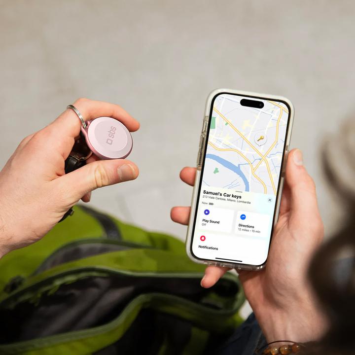 Image du produit SBS Viseur d'objet étanche, compatible avec Apple Find My (iOS)