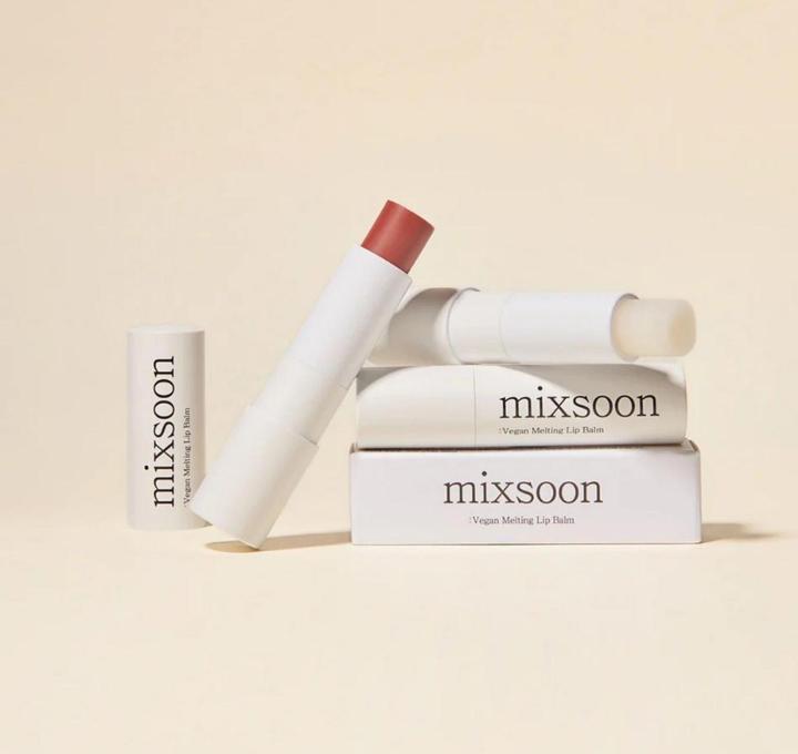 Image du produit Mixsoon Vegan Melting Lip Balm Clear Glossy Moisturizing Plant-Based Ingredients (Baume à lèvres, 10 ml)