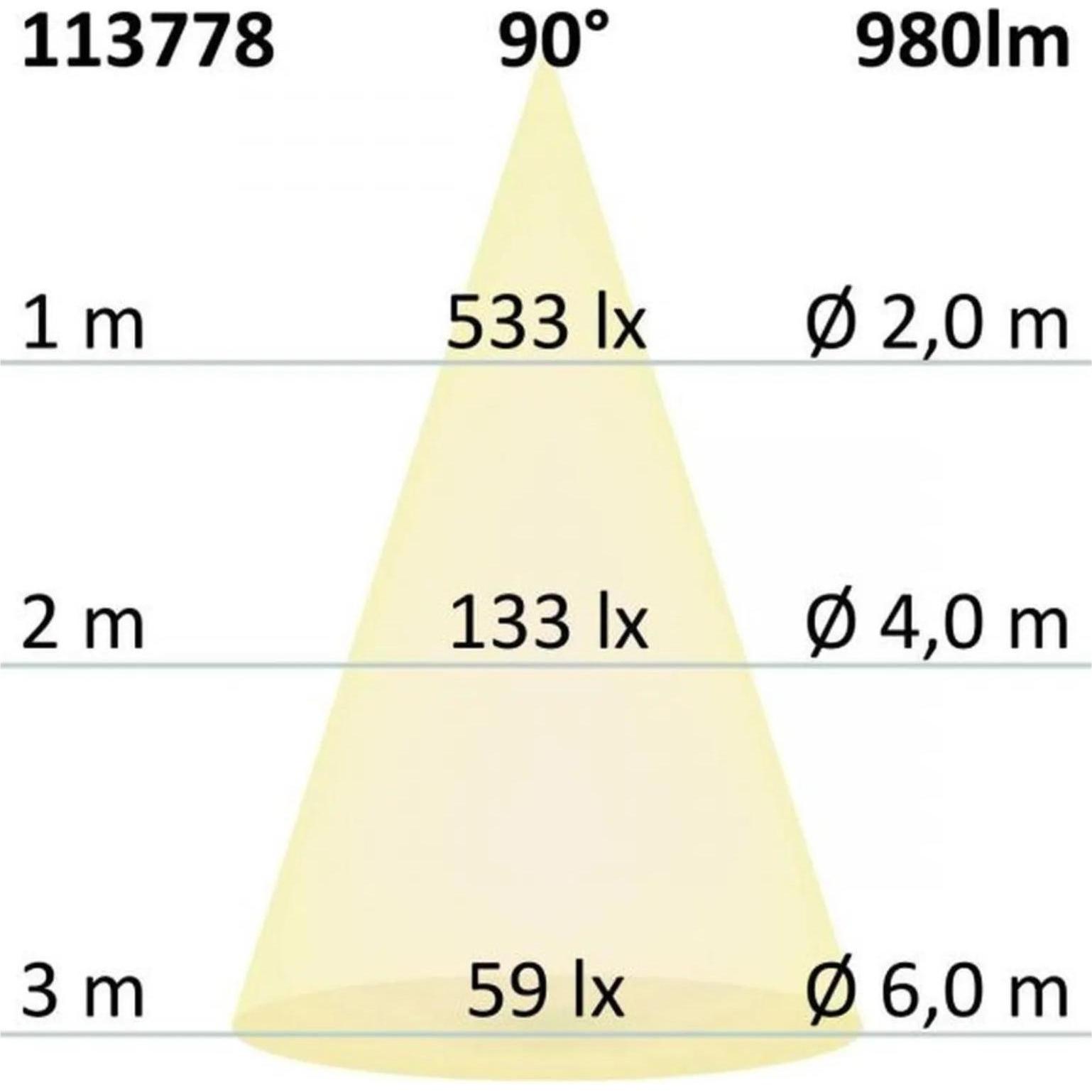 Thumbnail - Isoled, Wandleuchte + Deckenleuchte, Einbauleuchten (980 lm)