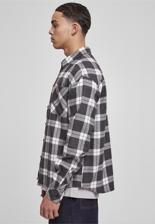 Produktbild Urban Classics Boxy Dark Checked Shirt (5XL)