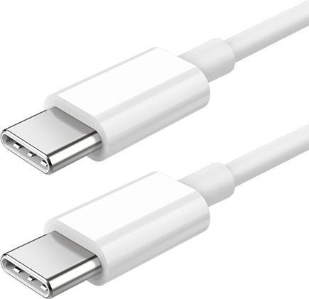 Actual product image Denmen USB TYP-C AUF TYP-C PD USB-C KABEL 3.6A WEISS 2M D65 100W (2 m, 100 W)