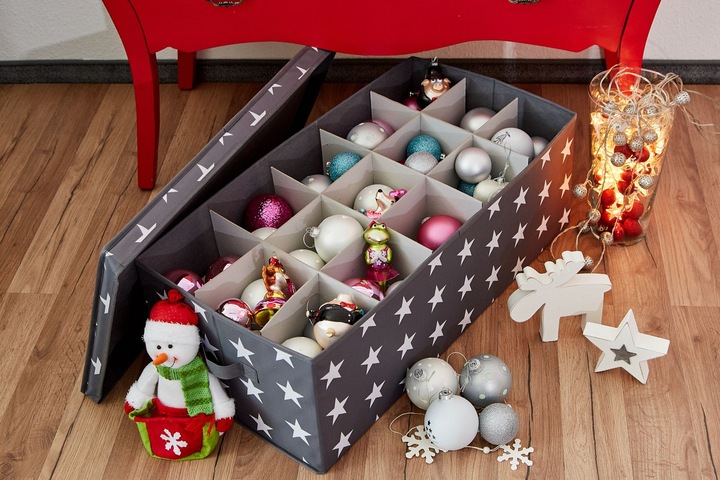 Immagine prodotto Love it Store it Scatola delle palline di Natale (58 x 36 x 25 cm, 52 l)