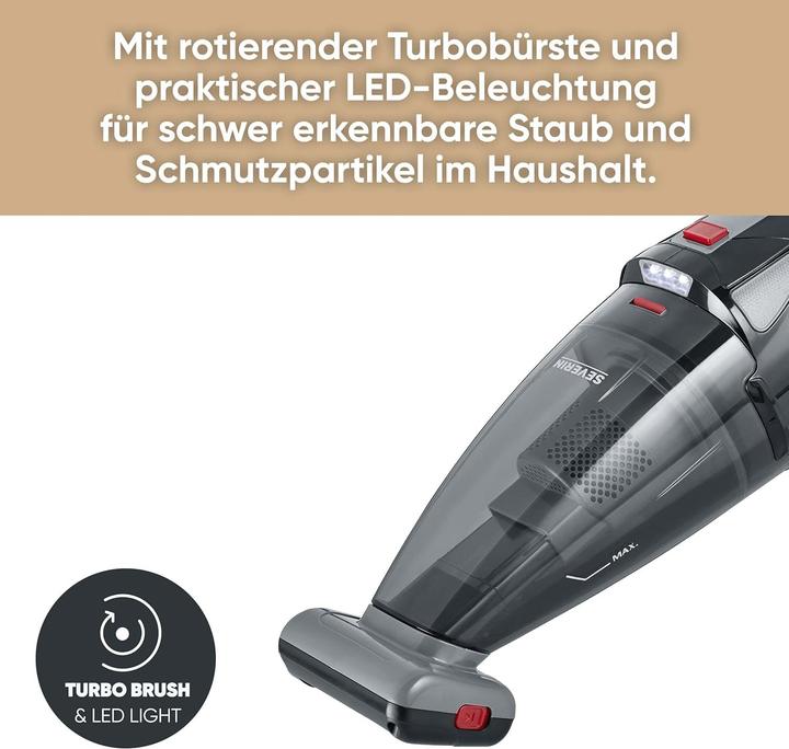 Actual product image Severin Battery hand hoover