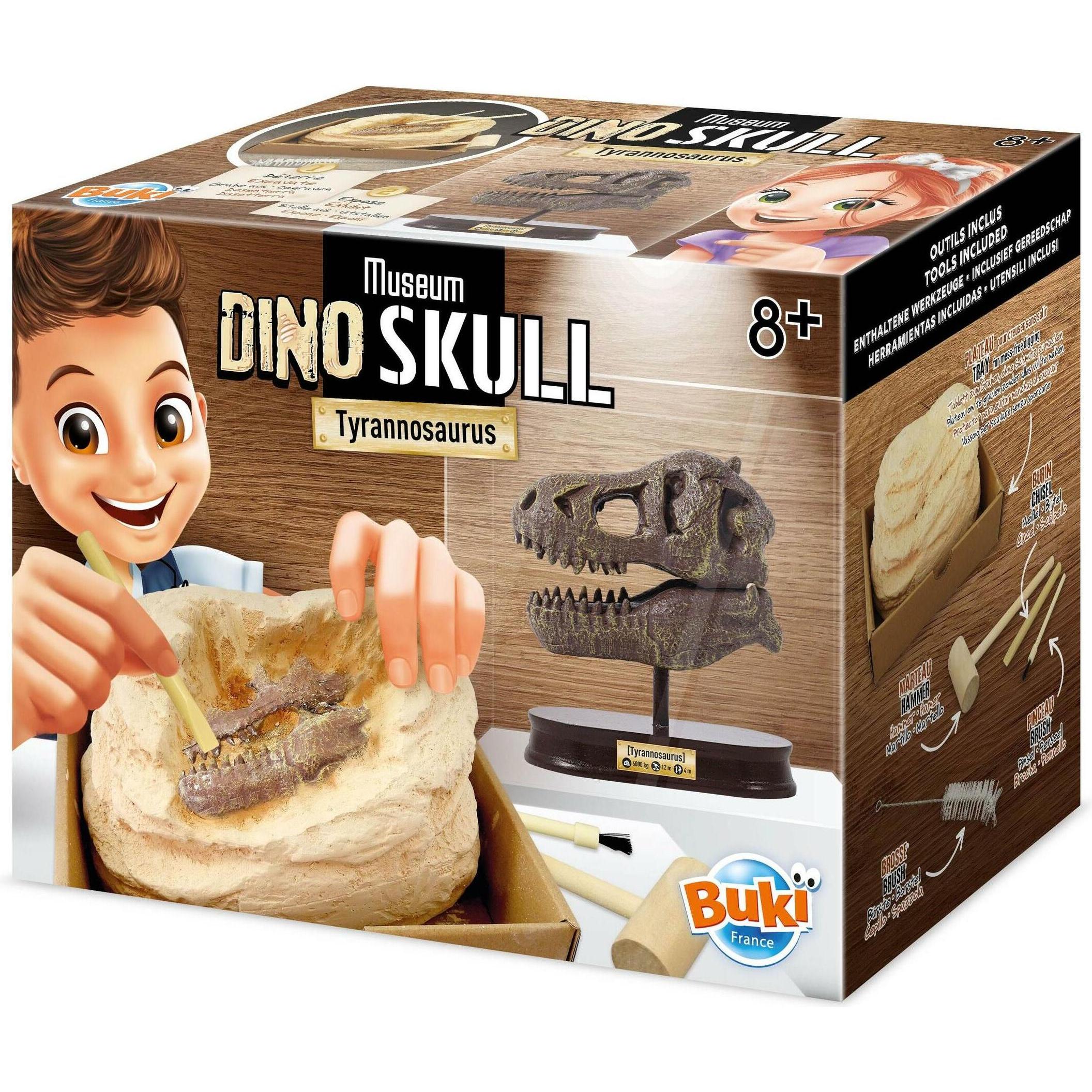 Buki Experimentierkasten Dinosaurierschädel – Tyrannosaurus