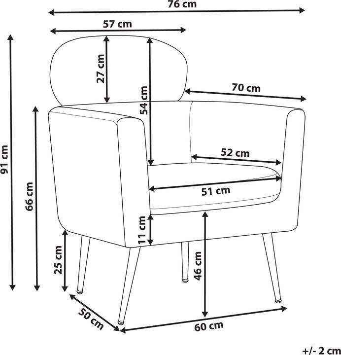 Actual product image Beliani Soby
