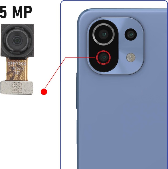 Actual product image Clappio Macro lens spare part (Xiaomi 11 Lite 5G NE)