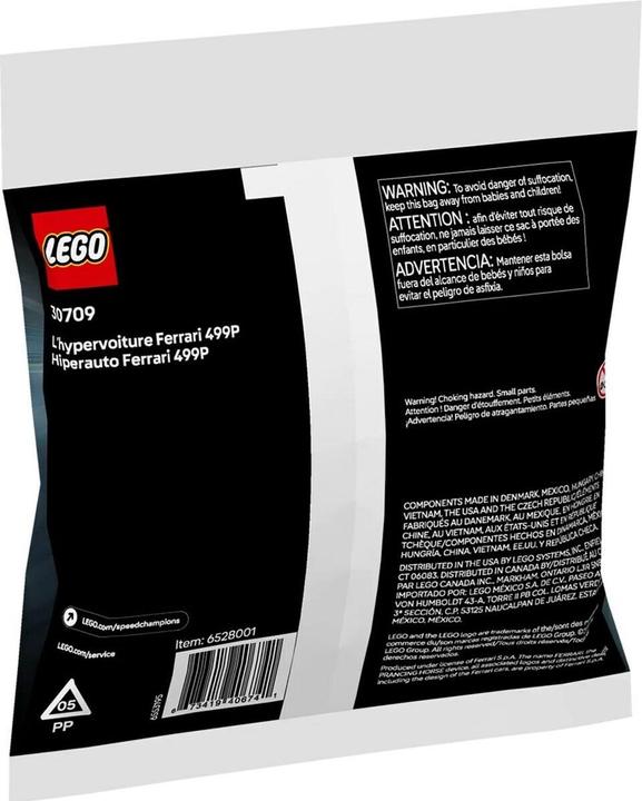 Immagine prodotto LEGO Ferrari 499P Supersportwagen (30709, LEGO Speed Champions)