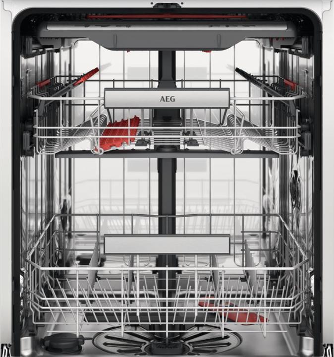 Actual product image AEG FSE7673XP Fully integrated dishwasher / Series 7000 with GlassCare® / 60cm / AirDry - perfect