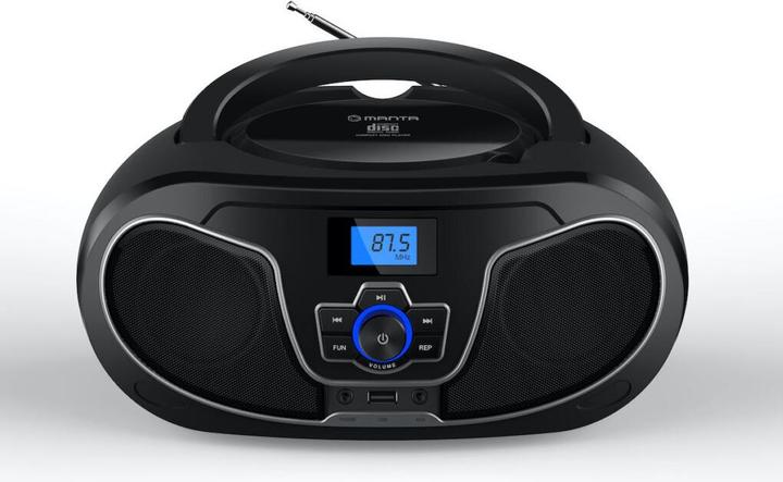 Actual product image Manta Boombox su Bluetooth BBX007 (FM, Bluetooth)