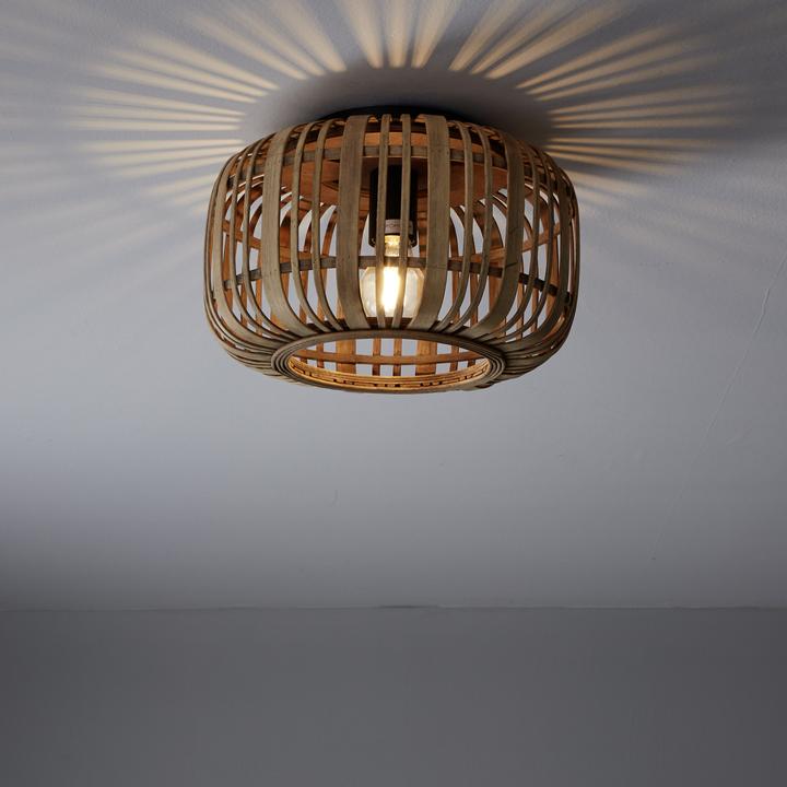Produktbild Brilliant Woodrow Deckenleuchte 32cm hellbraun (E27)