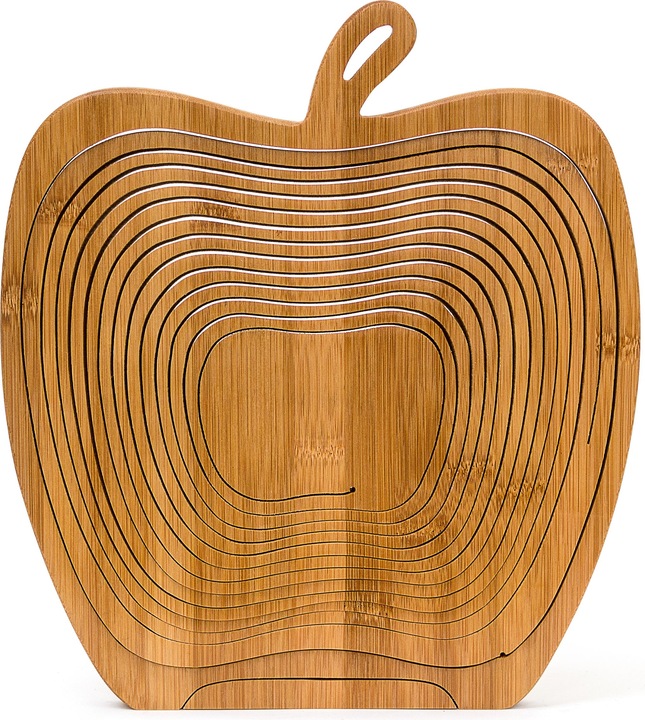 Produktbild Relaxdays Faltkorb Apfel (29.5 x 22.5 x 27 cm)