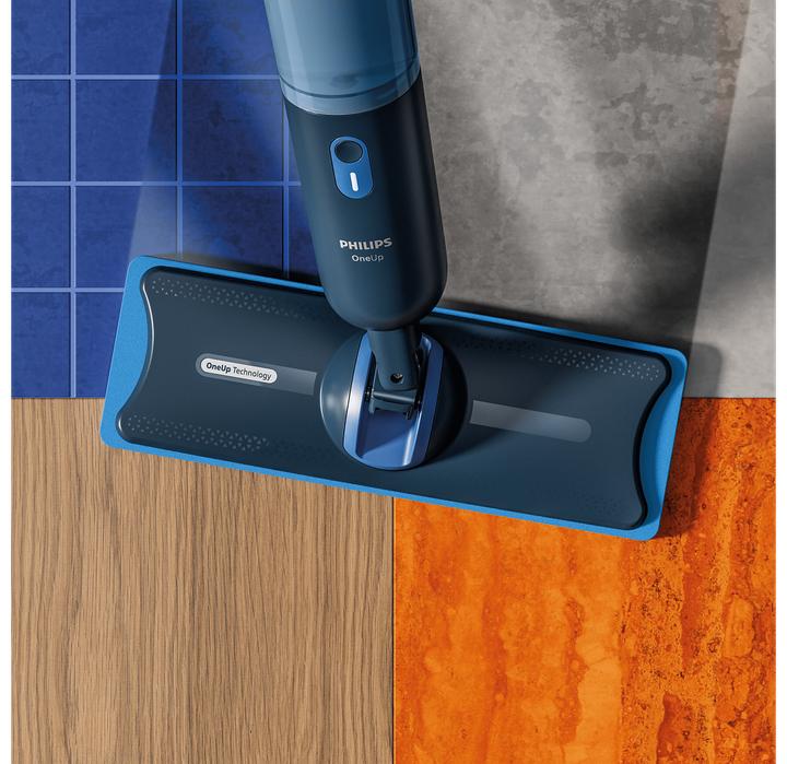 Productafbeelding Philips OneUp elektrische mop 3000-serie (Stofzuigen + dweilen)