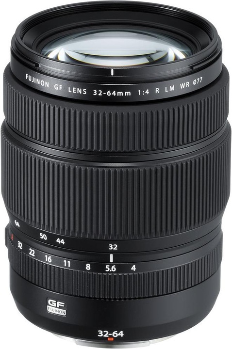Fujinon GF 32-64mm f/4 R LM WR (Fujifilm Fujinon GF, Format moyen)