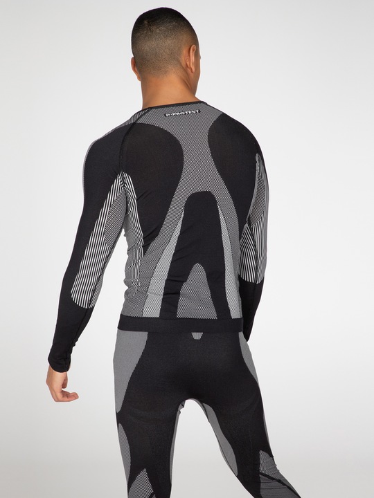 Actual product image Protest Mens Thermal Trousers Blaine True Black XL/XXL (L, XL)