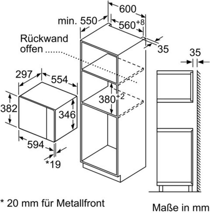 Image du produit Bosch Hausgeräte BFL524MS0