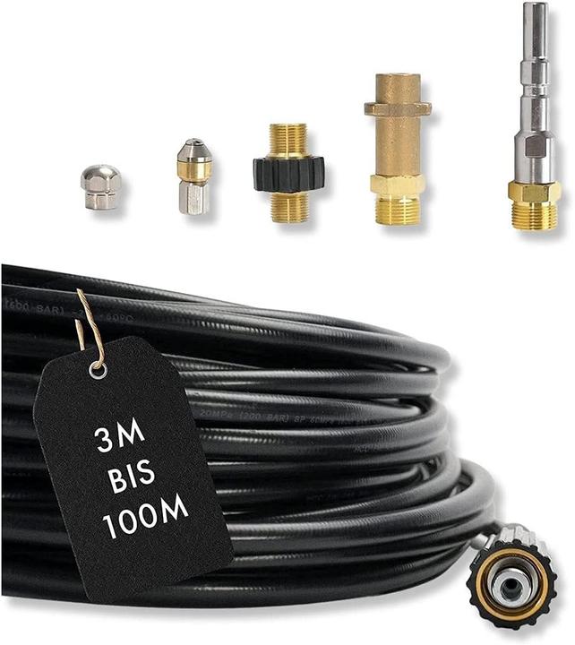 Produktbild M&M Smartek Rohrreinigungsschlauch Set PROFESSIONAL