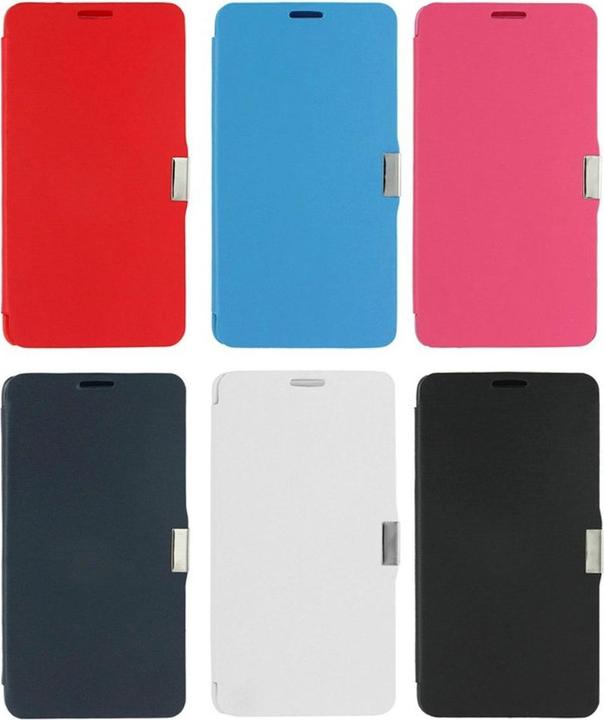 Produktbild König Design Handyhülle Tasche für Samsung Galaxy Note 4 SM N910 Rot gebürstet (Samsung Galaxy Note 4)