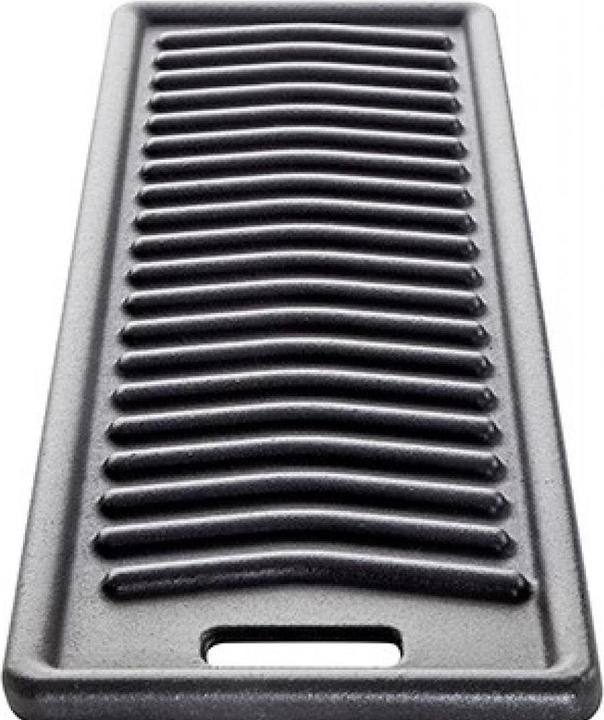 All'Grill Cast iron grill plate narrow -15x46cm- for model CHEF S
