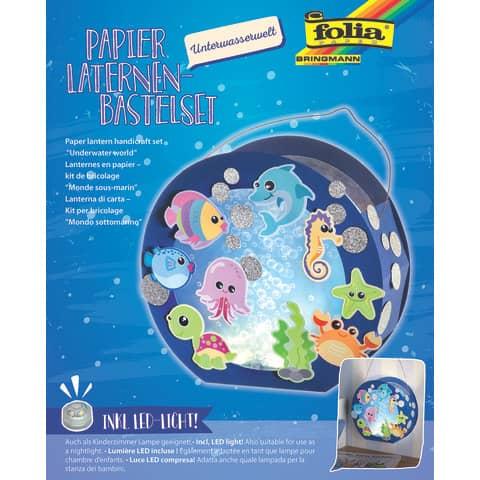 Actual product image Folia Lantern craft set underwater world (1 x)