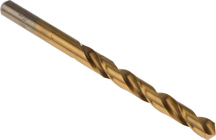 Actual product image RS PRO TiN coated HSS drill,8.0mm dia (8 millimetres)